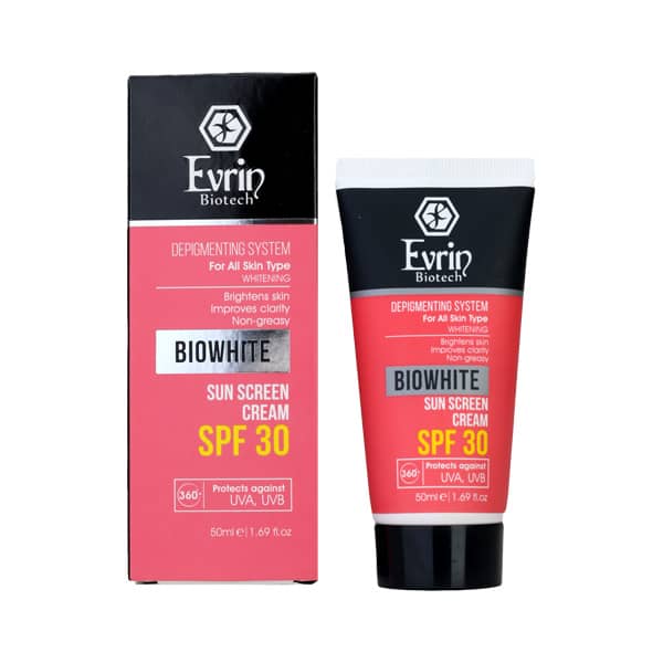 1 کرم ضد آفتاب و روشن کننده پوست اورین SPF 30 